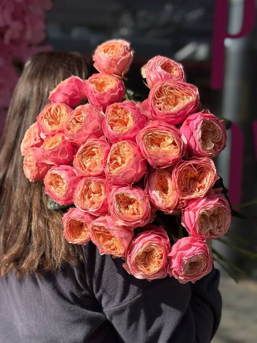 Цветы букеты розы