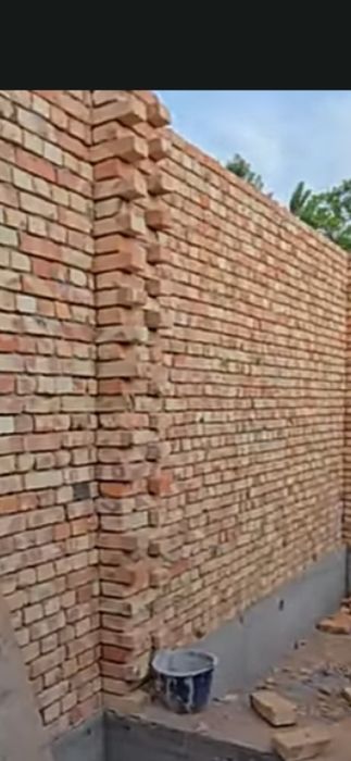 Выполняем все виды строительных работ кладка кирпича газаблок пенаблок