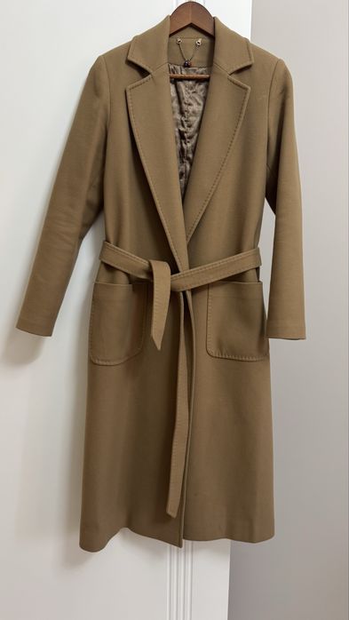 Пальто длинное, кашемир