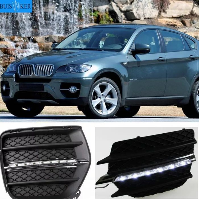 Туманки, drl,дхо,дневной свет на BMW e71,72, bmw X6