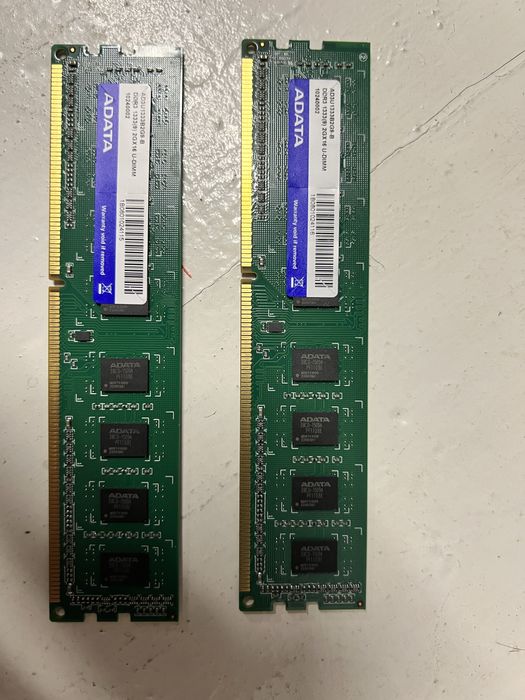 RAM памет: ADATA 2*2GB DDRIII 1333