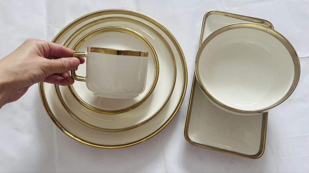 Посуда 32 предметтік қонаққа немесе күнделікті  үйге қолдануға болады