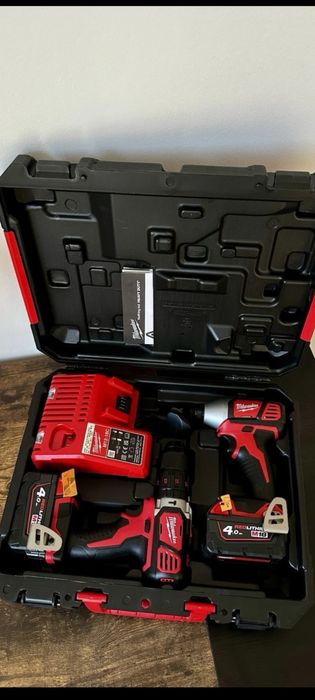 Autofiletanta cu Impact + Autofiletanta cu Percutie Milwaukee 4AH