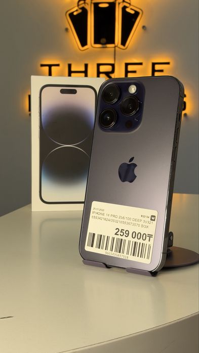 iPhone 14 Pro 256GB / 100% 0-0-12/24