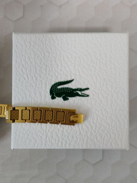 Bratara lacoste aurie