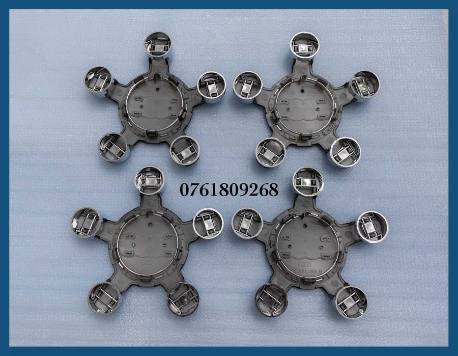 Set 4 capace 135mm 4F0601165N jante aliaj Audi A3 A4 A5 A6 A7 A8