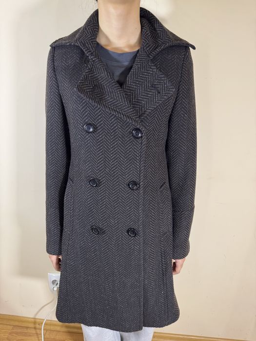 Palton gri inchis H&M marimea S de dama