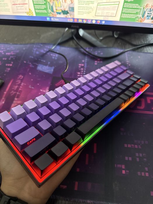 Клавиатура ZILART MasterKey 68 черный