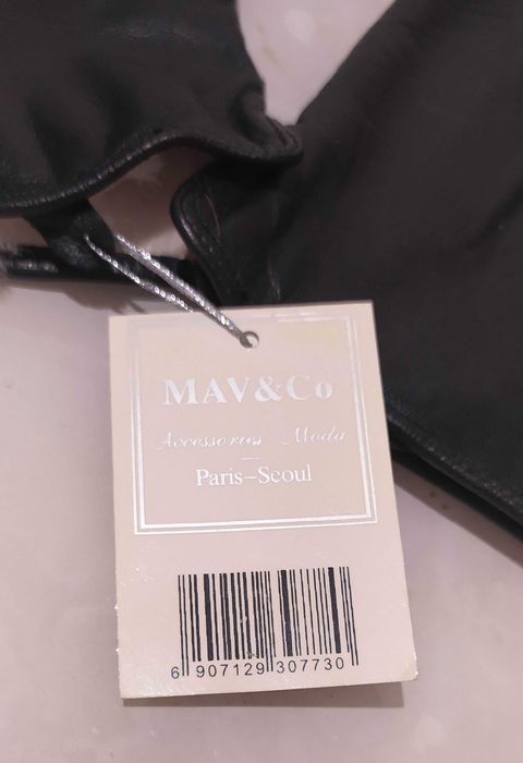 Перчатки кожанные новые