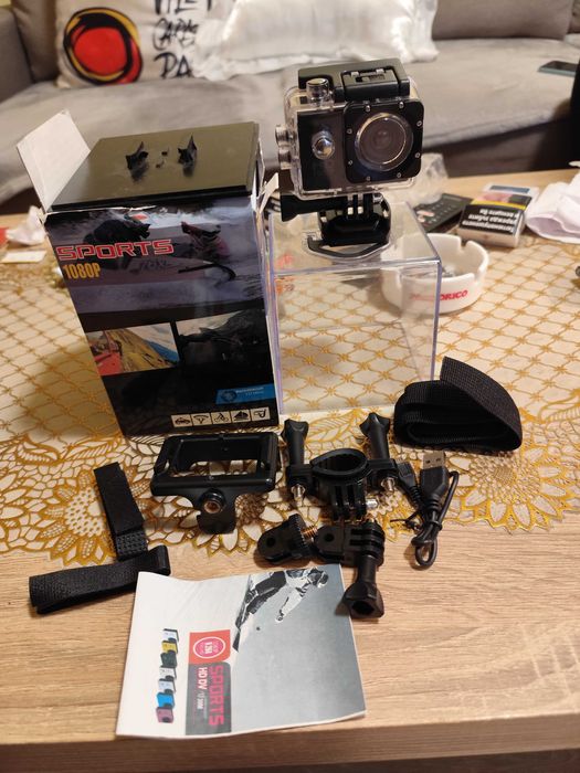 Спортна камера Full HD, 1080P H.264 HD DV, Водоустойчив