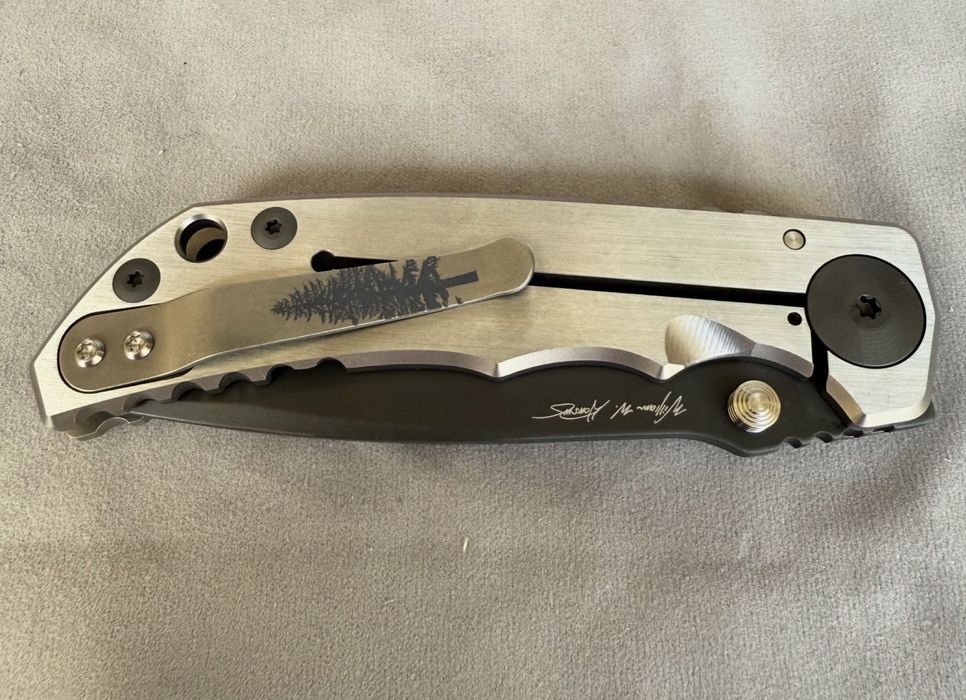 Spartan Blades Harsey Folder 2021 Special Edition Trees нож