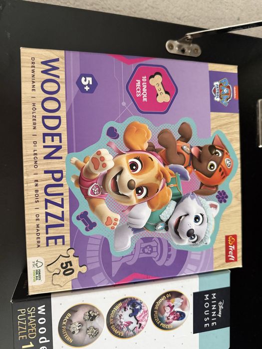 Puzzle lemn fetite