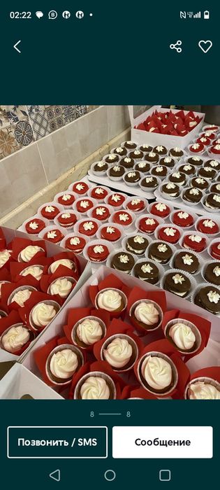 Трайфлы, капкейки, тарты