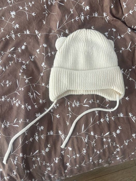 Детская тёплая шапка | новая | 9 мес – 2 года