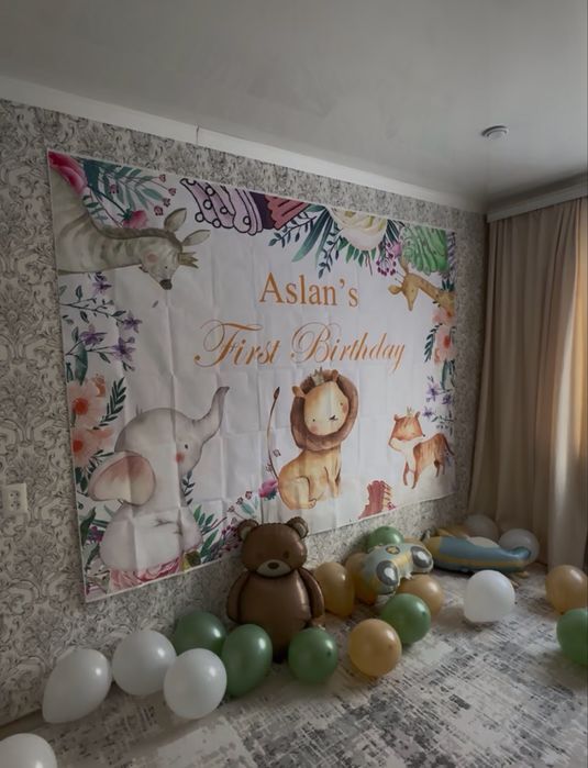 банер на годик малышу