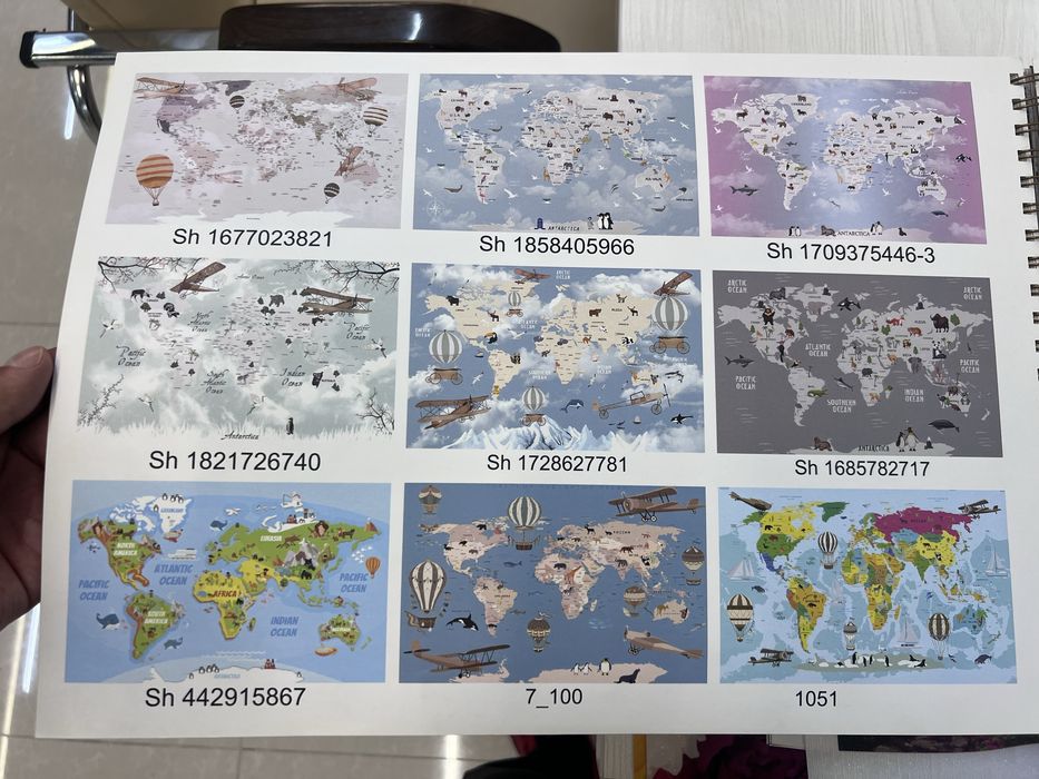 Фотообои любых размеров без стыков uf печать , антивандальные