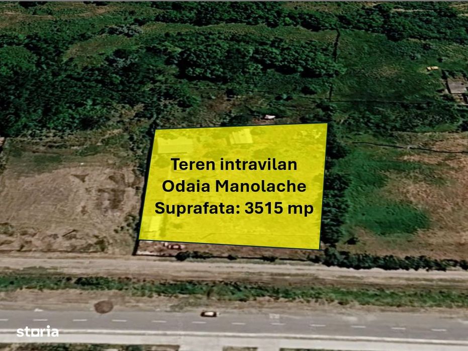 Teren Odaia Manolache, suprafata 3515 mp
