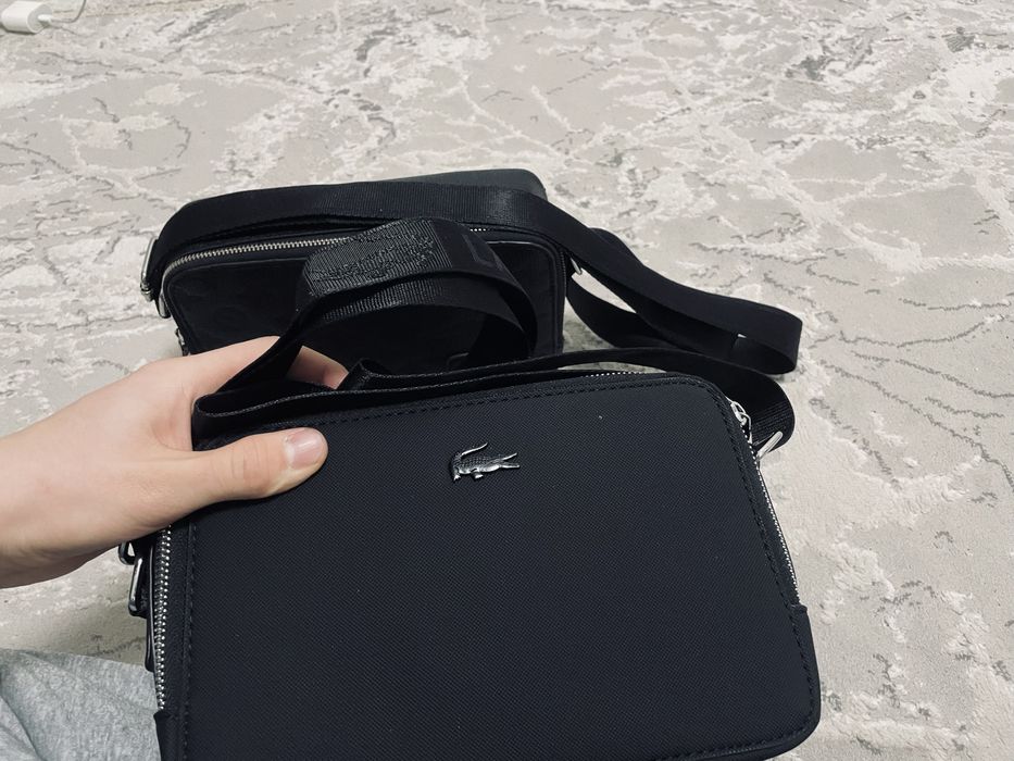 барсетки люкс lacoste louis vuitton