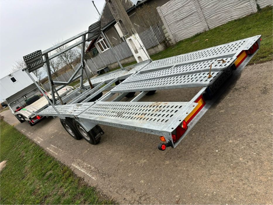 Trailer 2 masini  cu liftanta