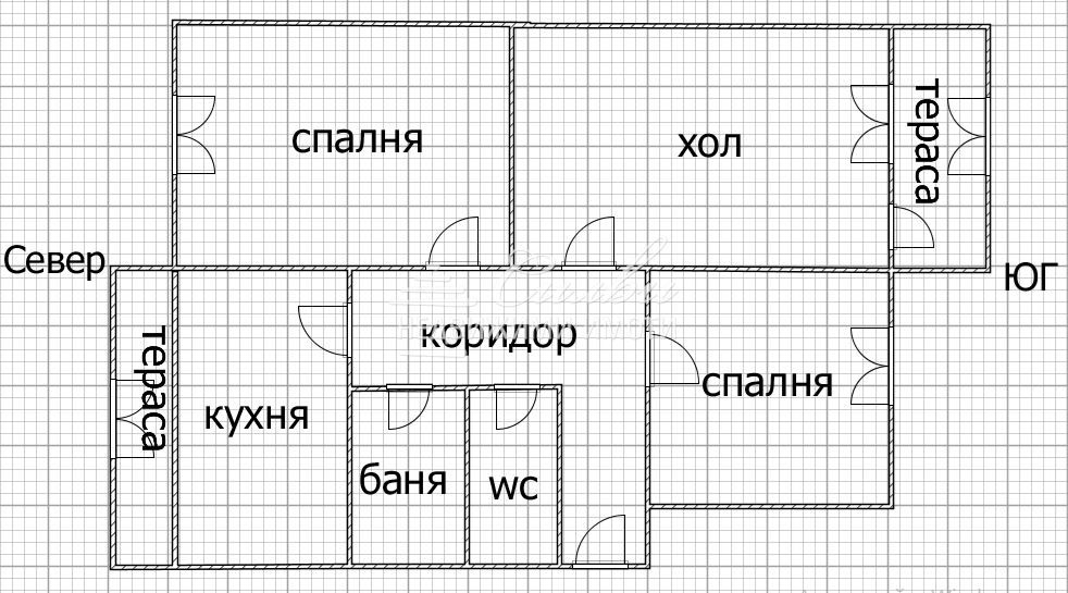 Тристаен апартамент - кв. Тракия!