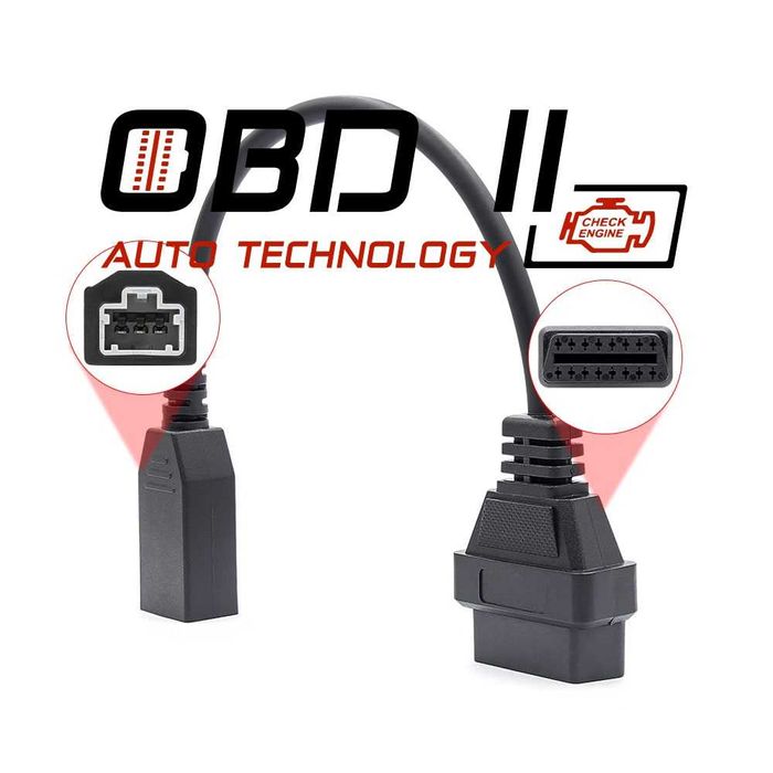 Кабел / Преходник / Адаптер за Honda 3 Пин 3 Pin Хонда Delphi Autocom