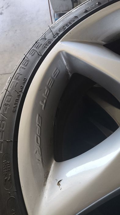 Джанти 18" 5х112 с нови гуми 225/45r18