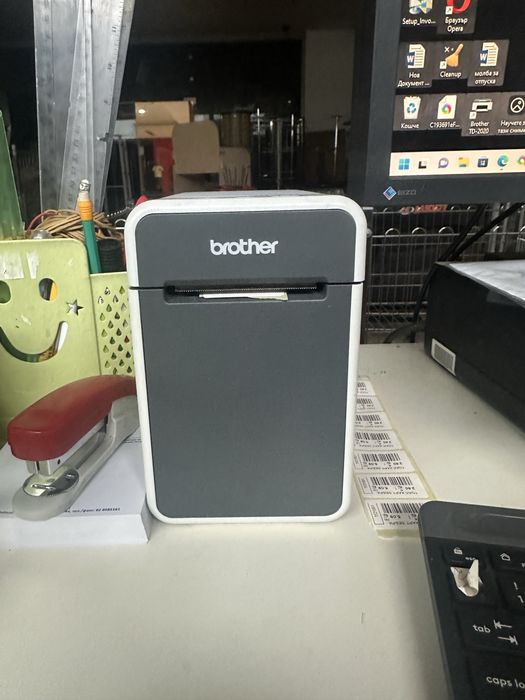 Продавам термопринтер за етикети Brother TD-2020