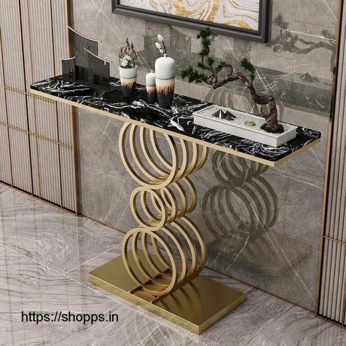 Мебел консол лофт тилла кумуш