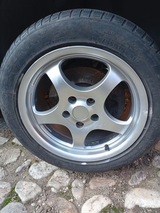 Vand Jante aliaj R 16  bune + cauciucuri  205/55