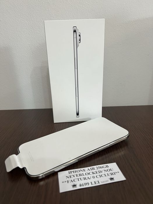 Amanet Royal CB: Iphone Air 256gb Neverlocked Nou Factura 0 cicluri