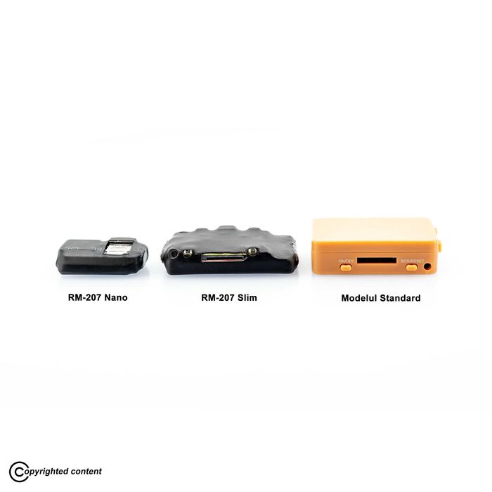 Cutiuta GSM cu casca de copiat NANO - Casti de copiat Sisteme PRO