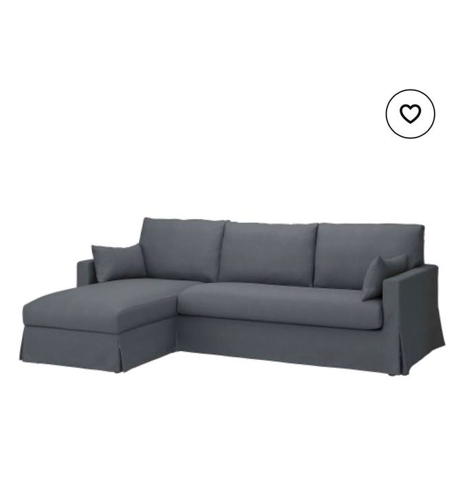 Диван IKEA HYLTARP тройка ъглов сив