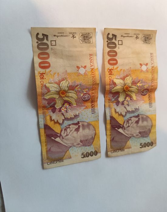Bancnote 5000 lei 1998