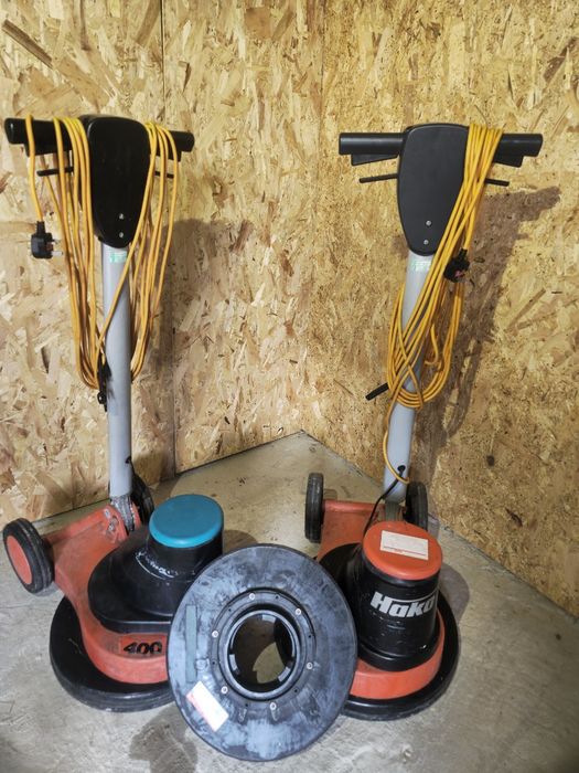Set 2 monodiscuri profesionale Hako – 200 și 400 rpm + Pad Holder