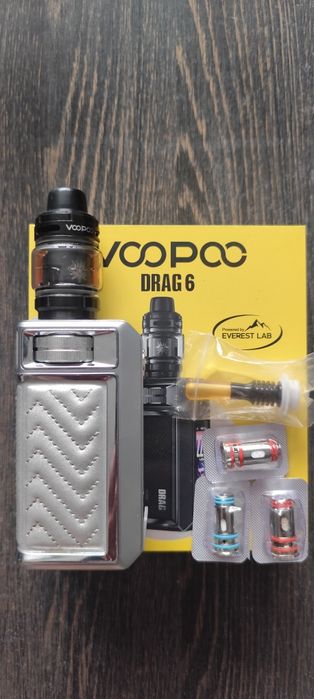 IEFTIN!Țigară electronică/Kit Voopoo Drag 6 la cutie,Nou