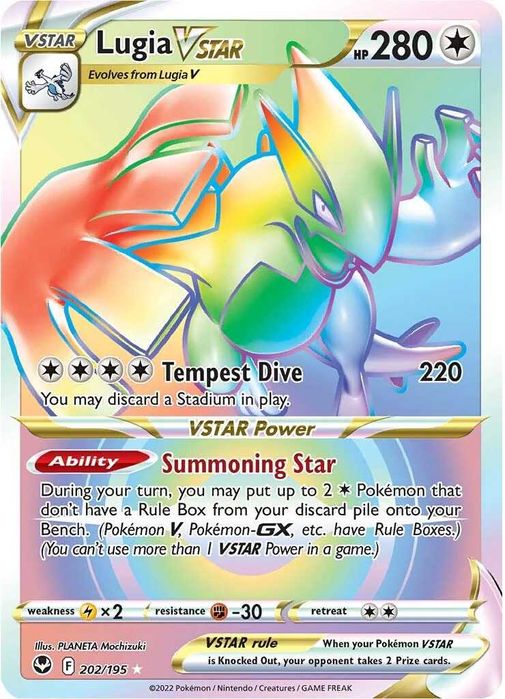 Carte Pokemon Lugia VSTAR