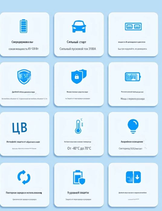 PowerBank многофункциональный