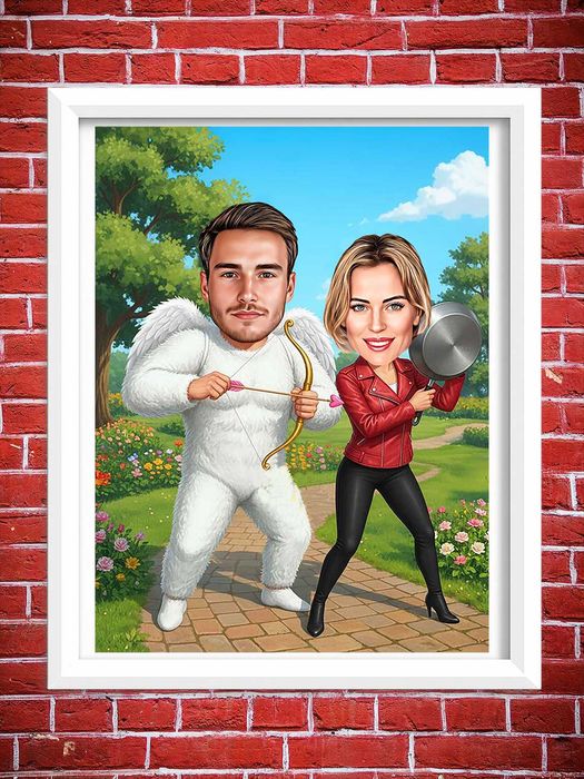 Дигитални карикатури за свети Валентин, Трифон зарезан, 8-ми март