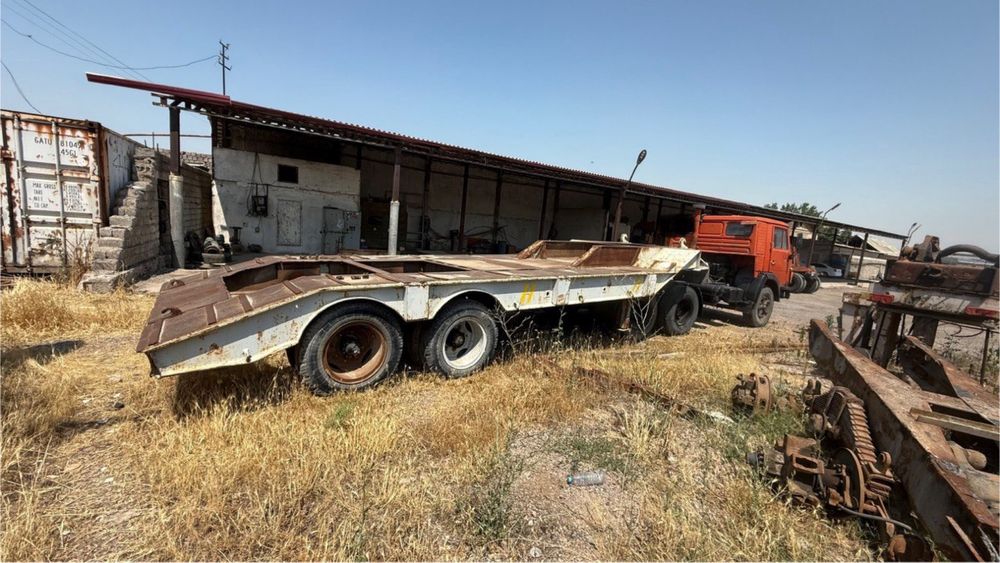 Камаз тягач прцеп трейлер