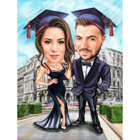 Карикатура с Рамка | Безплатна Доставка