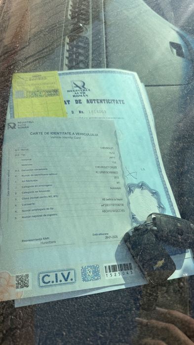 Chevrolet Cruze 2.0 diesel- 2012 - EURO5 - Stare excelenta!