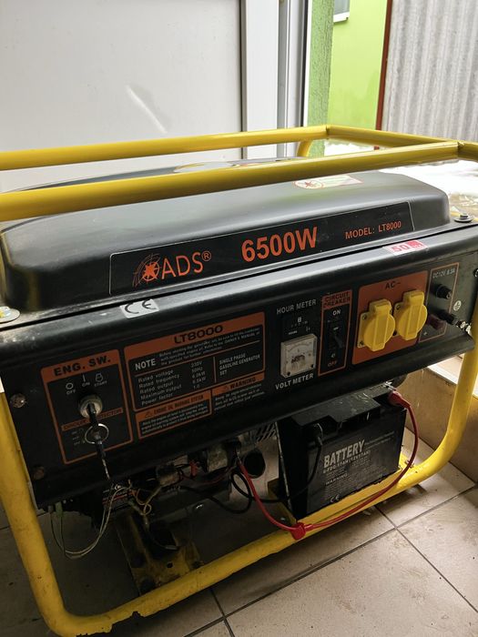 Generator curent ADS 6500W monofazat 6.5  kW