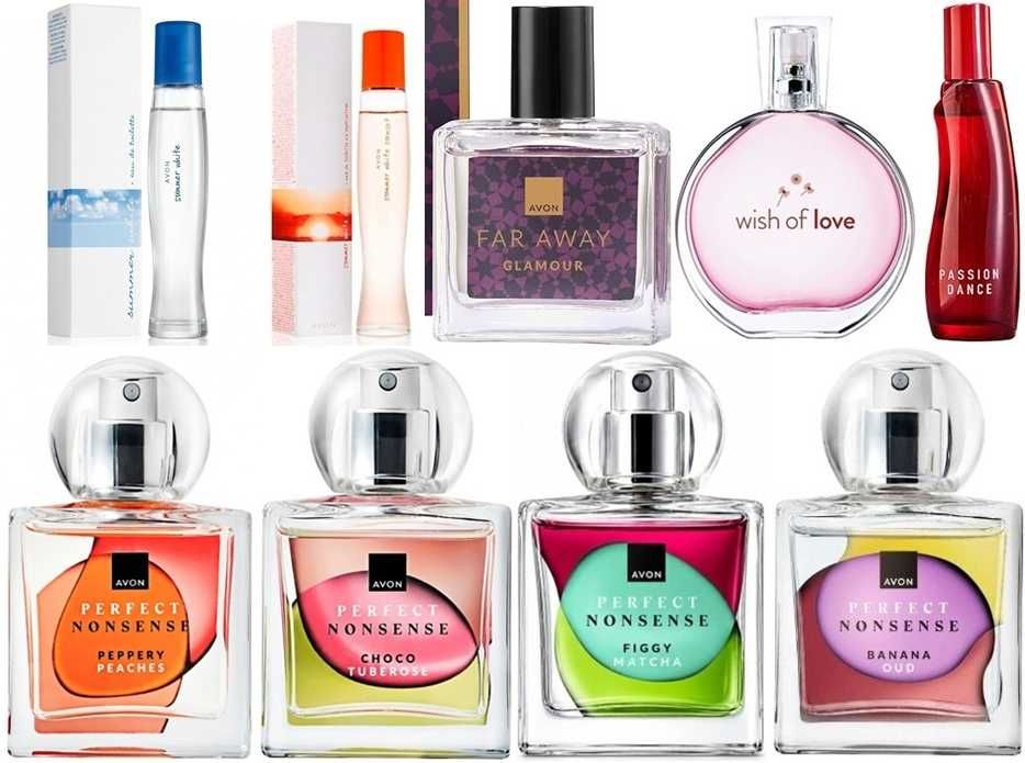 AVON - TTA Today,Far Away,Attraction,Premiere Luxe,Incandessence,Treselle