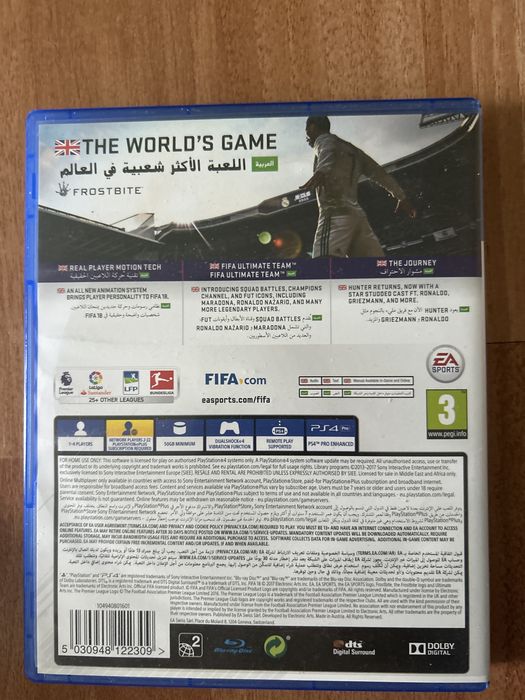 Vând fifa 18 ps4