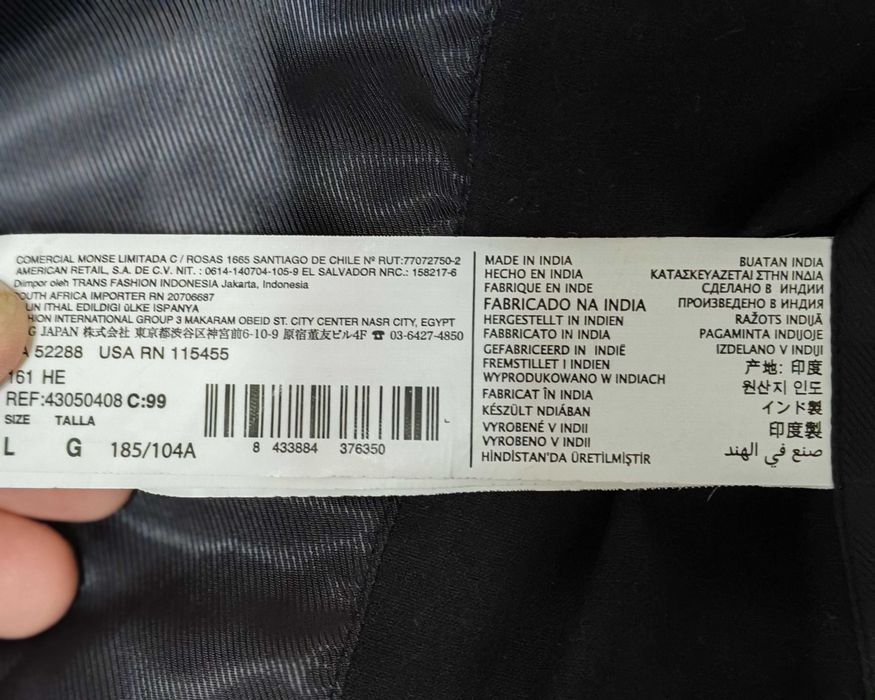 Geaca piele Mango