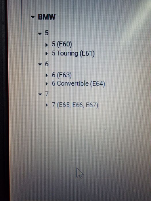 Тампон носач BMW