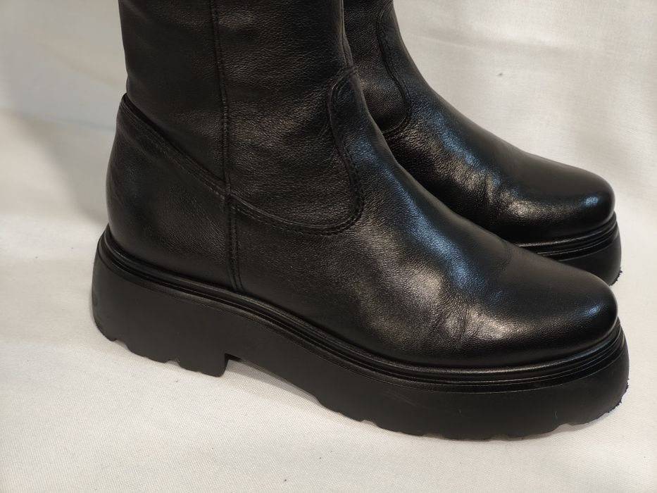 Mjus, ботуши естествена кожа, номер 39