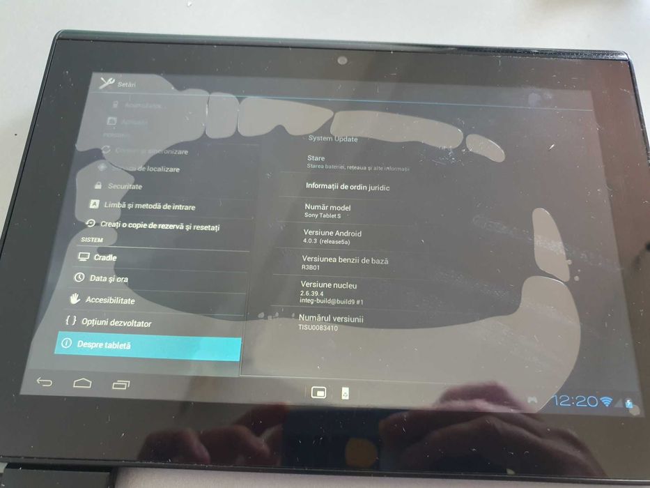 Tablete Sony și Wind (vechi)