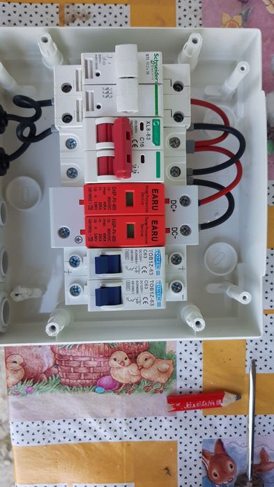 Tablou Electric Curent Continuu 1 String