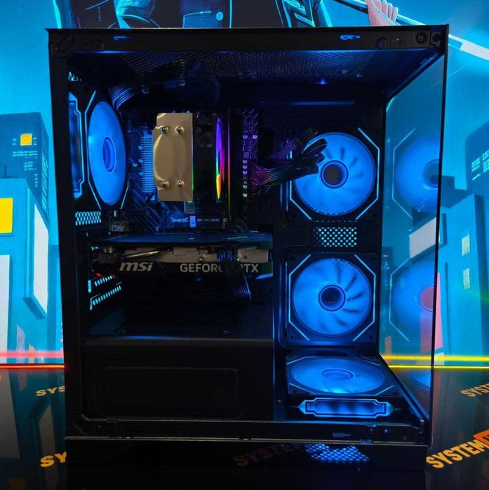 Игровой Компьютер i3 12100F / RTX 4060 8GB / DDR4 16GB / SSD 256GB